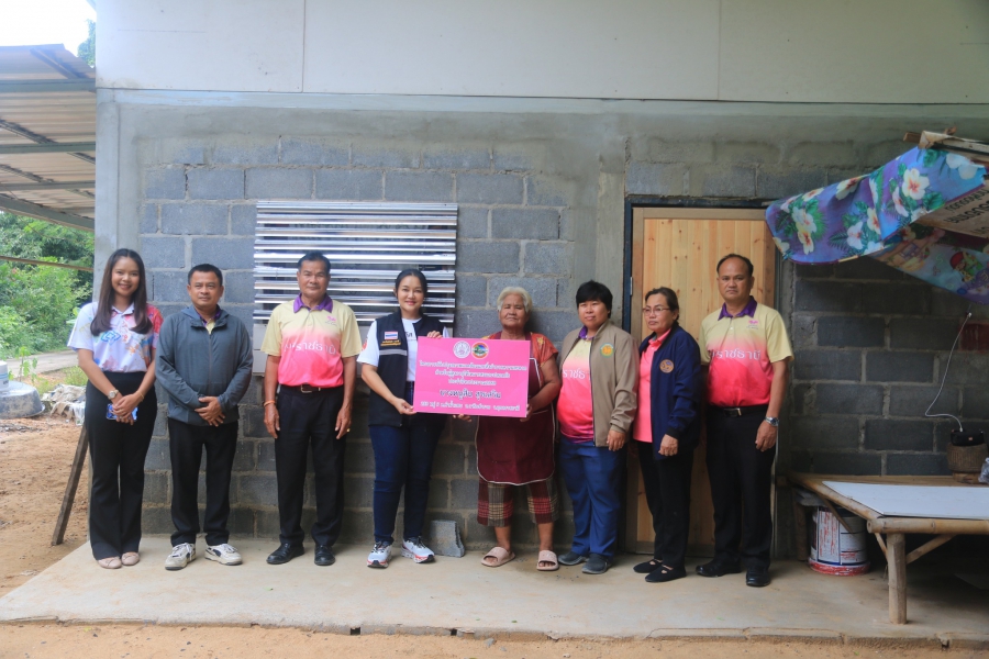 โครงการปรับปรุงสภาพแวดล้อมและสิ่งอำนวยความสะดวก สำหรับผู้สูงอายุให้เหมาะสมและปลอดภัย ประจำปีงบประมาณ 2568 รายนางหนูสิน  สุขเสริม  หมู่ 9 ตำบลคำน้ำแซบ  อ.วาริน จ.อุบลราชธานีร